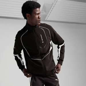 Puma Bmw MMS Hoodie Fermuarlı Jacket 630616-01 Erkek Eşofman Üstü