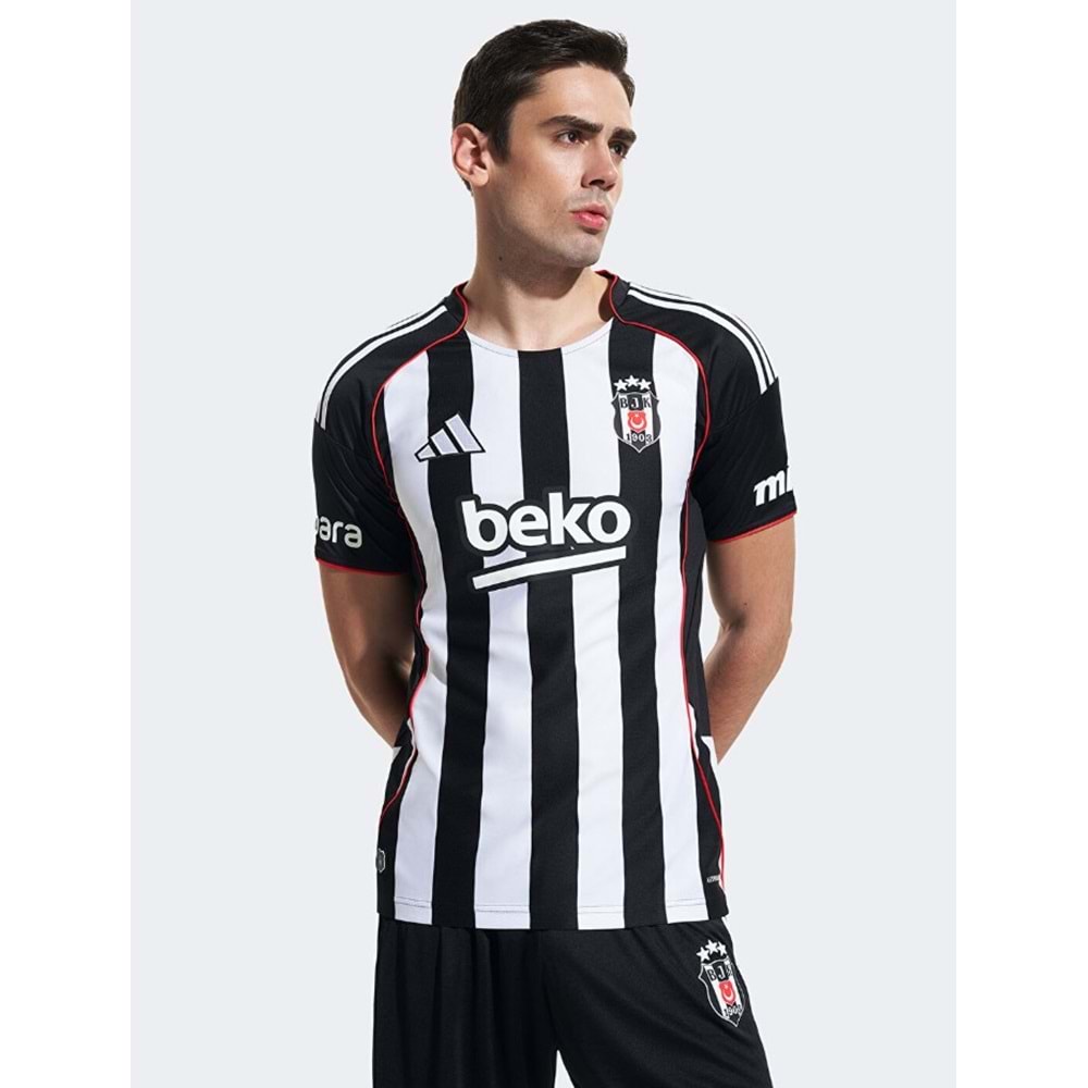 Beşiktaş S.K. Bjk Çubuklu Forma 25/26 Deplasman Forması Erkek Forma