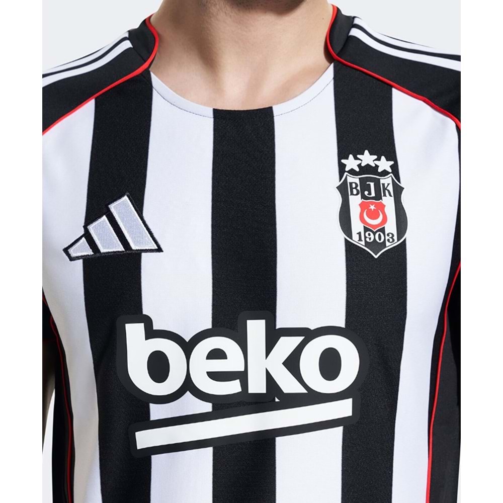 Beşiktaş S.K. Bjk Çubuklu Forma 25/26 Deplasman Forması Erkek Forma