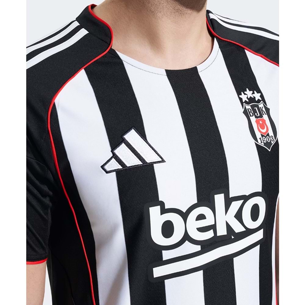 Beşiktaş S.K. Bjk Çubuklu Forma 25/26 Deplasman Forması Erkek Forma