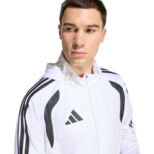 Adidas Tiro 26L Wb JY9734 Kapüşonlu Yağmurluk Eşofman Üstü Erkek Ceket