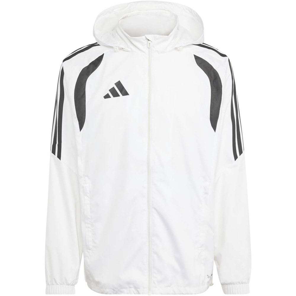 Adidas Tiro 26L Wb JY9734 Kapüşonlu Yağmurluk Eşofman Üstü Erkek Ceket