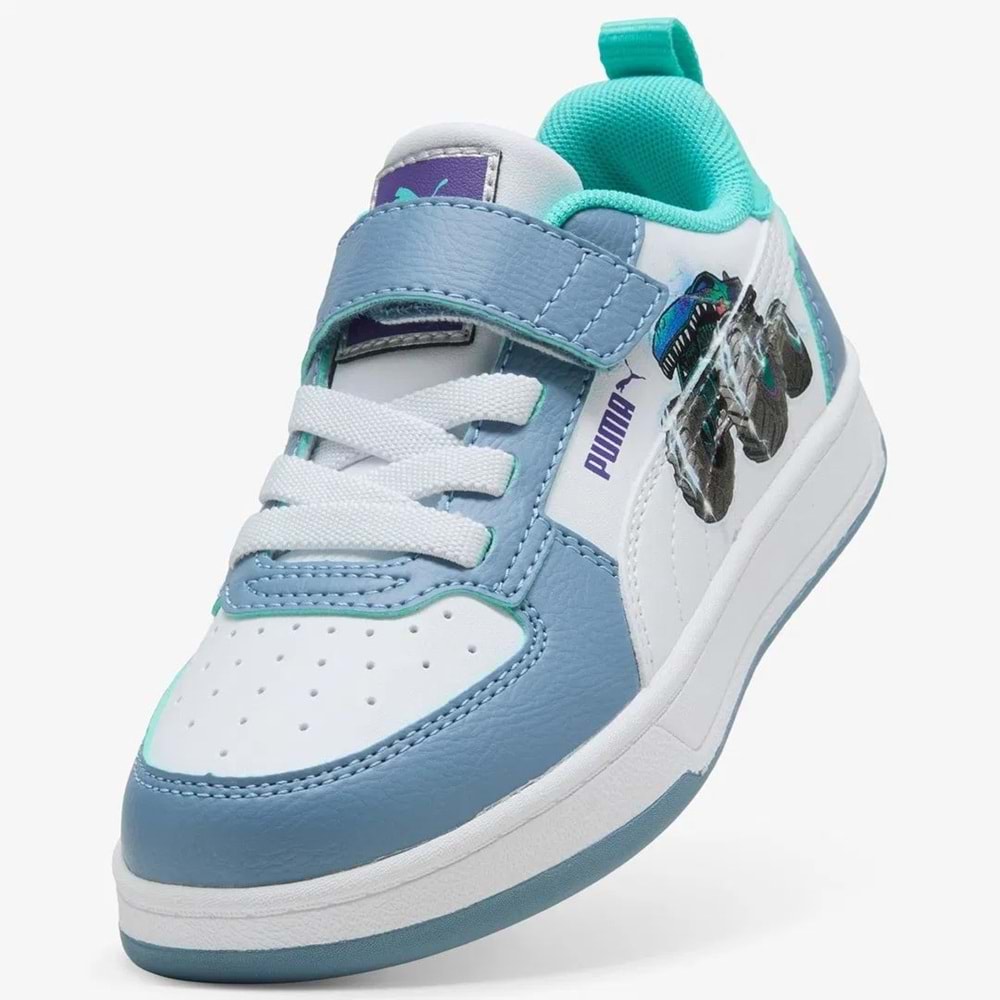 Puma Caven2.0 Lo Hot-Wheels2 AC+PS 403406-01 Ortopedik Çocuk Spor Ayakkabı