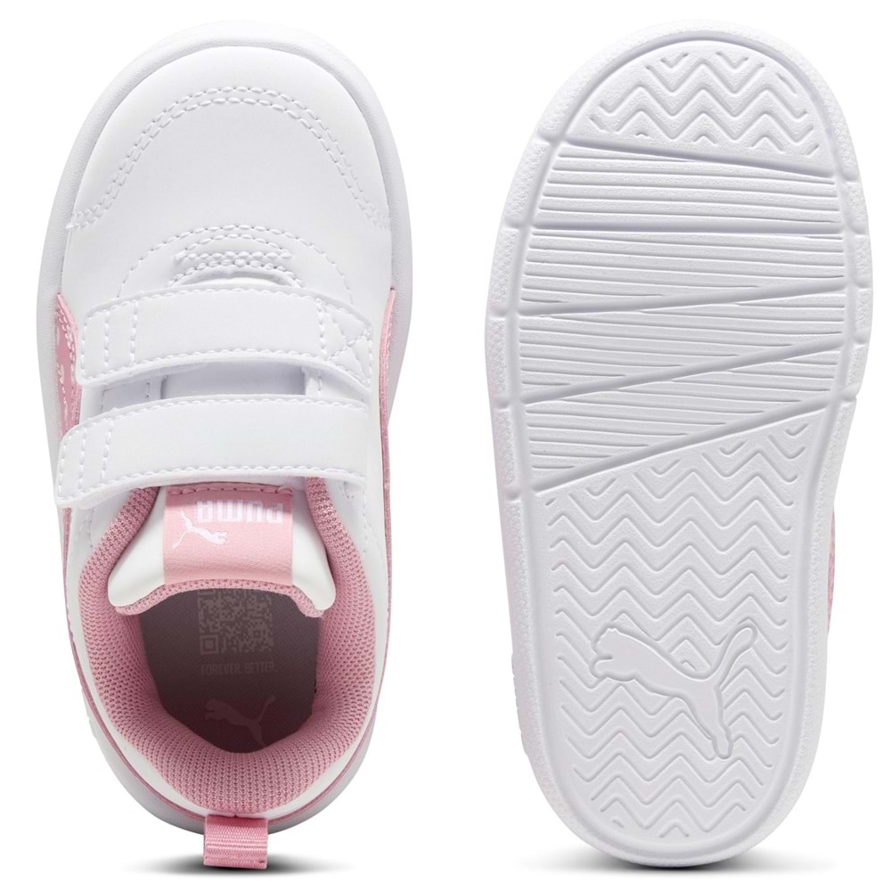 Puma Courtflex V3 Dotty V Inf 398759-05 Ortopedik Bebek Çocuk Spor Ayakkabı