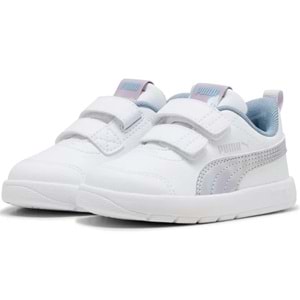 Puma Courtflex V3 SpaceBelle VInf 404346-02 Ortopedik Bebek Çocuk Spor Ayakkabı