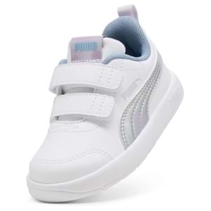 Puma Courtflex V3 SpaceBelle VInf 404346-02 Ortopedik Bebek Çocuk Spor Ayakkabı