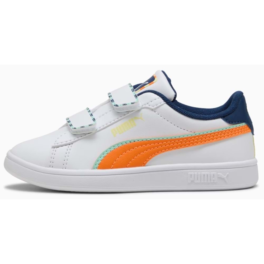 Puma Puma Smash 3.0 Playdate V PS 402830-01 Ortopedik Çocuk Spor Ayakkabı