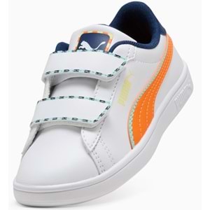 Puma Puma Smash 3.0 Playdate V PS 402830-01 Ortopedik Çocuk Spor Ayakkabı