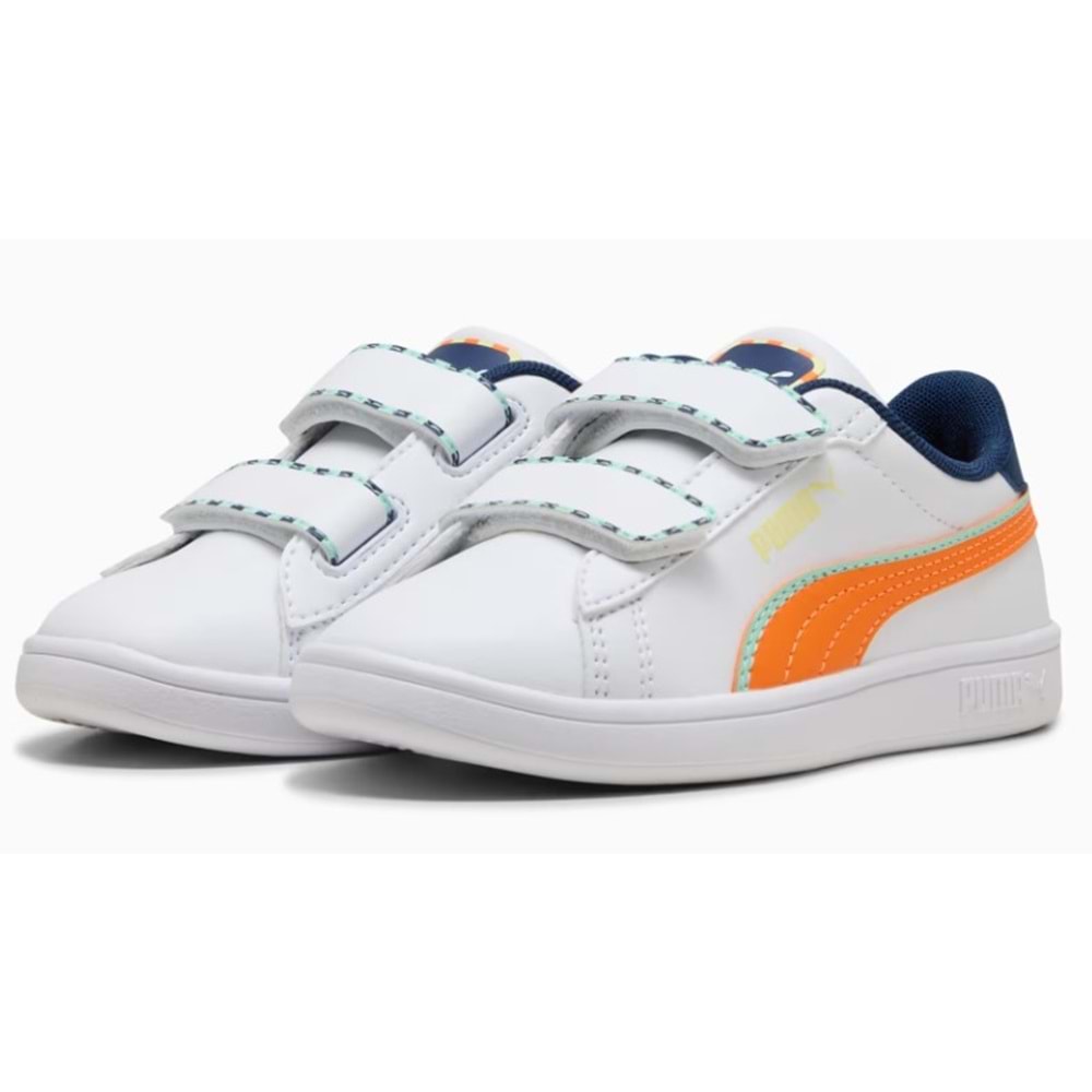 Puma Puma Smash 3.0 Playdate V PS 402830-01 Ortopedik Çocuk Spor Ayakkabı