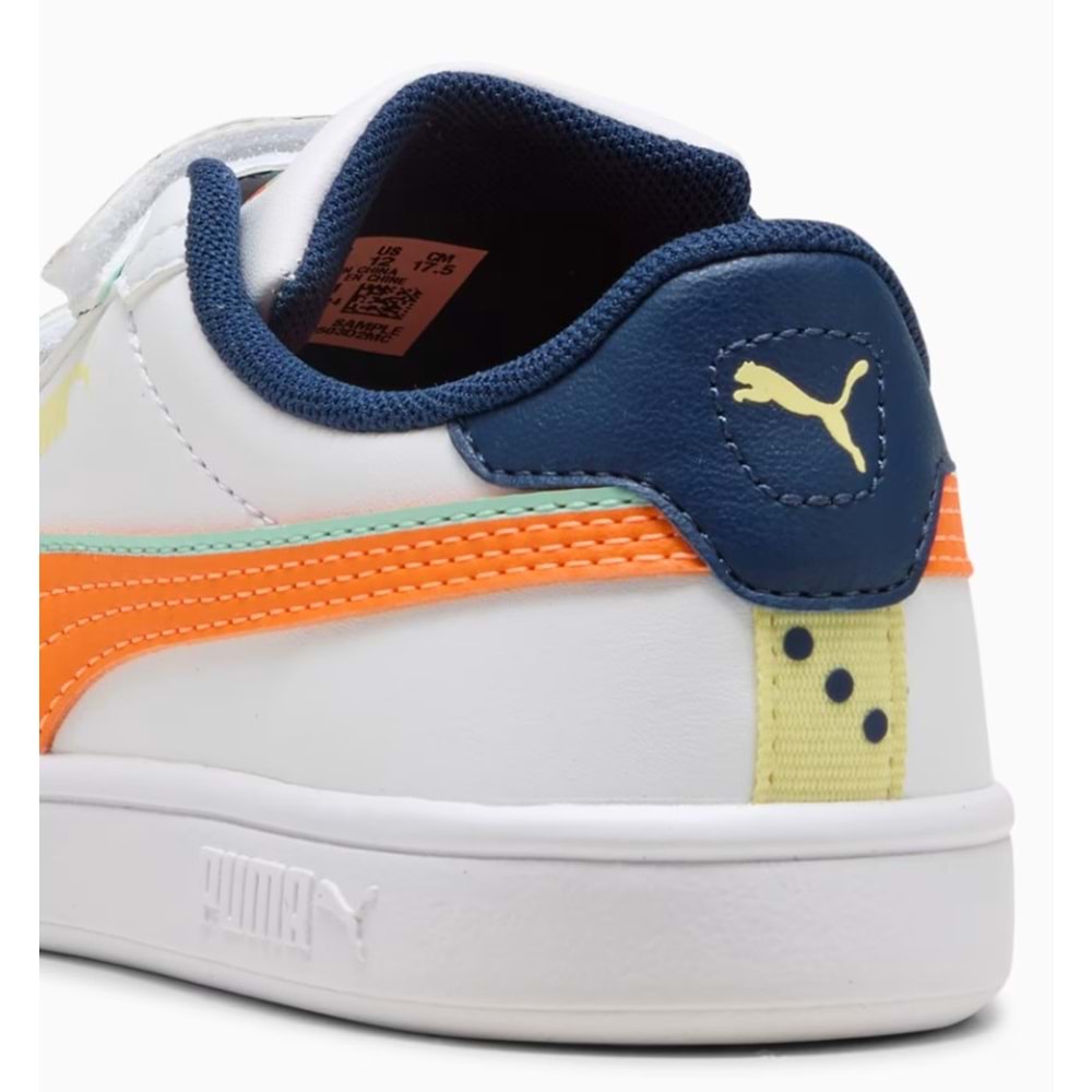 Puma Puma Smash 3.0 Playdate V PS 402830-01 Ortopedik Çocuk Spor Ayakkabı