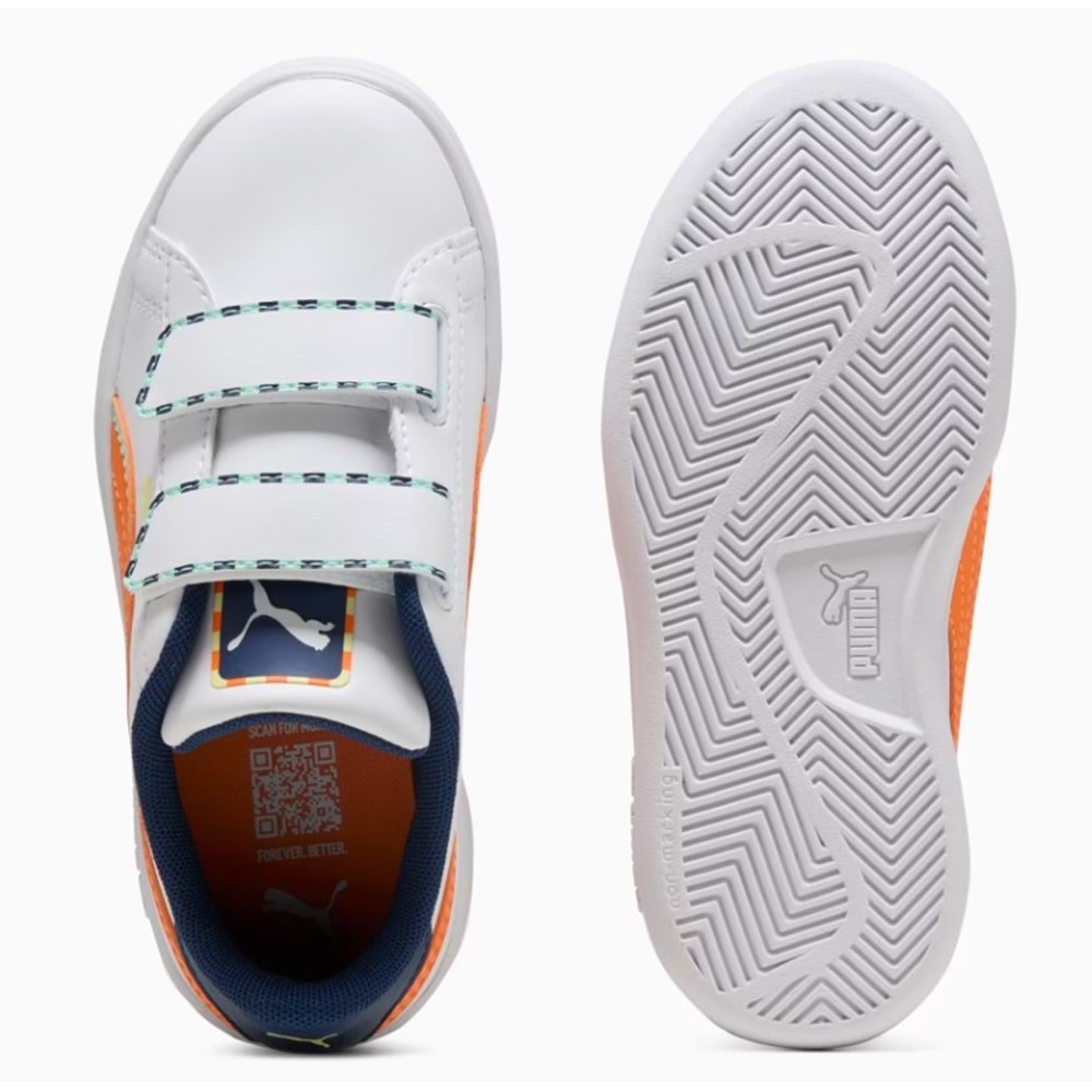 Puma Puma Smash 3.0 Playdate V PS 402830-01 Ortopedik Çocuk Spor Ayakkabı