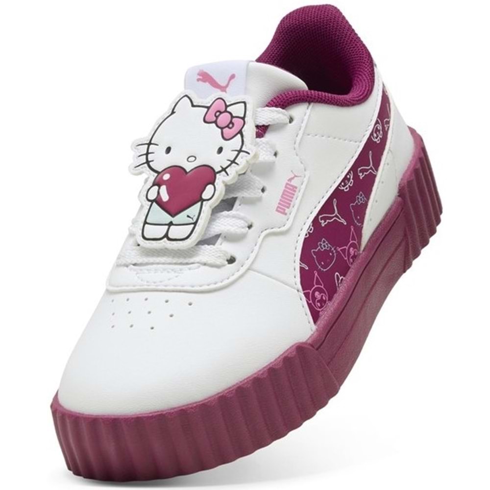 Puma Carina 3.0 Hello Kitty 2 PS 403395-01 Ortopedik Çocuk Spor Ayakkabı