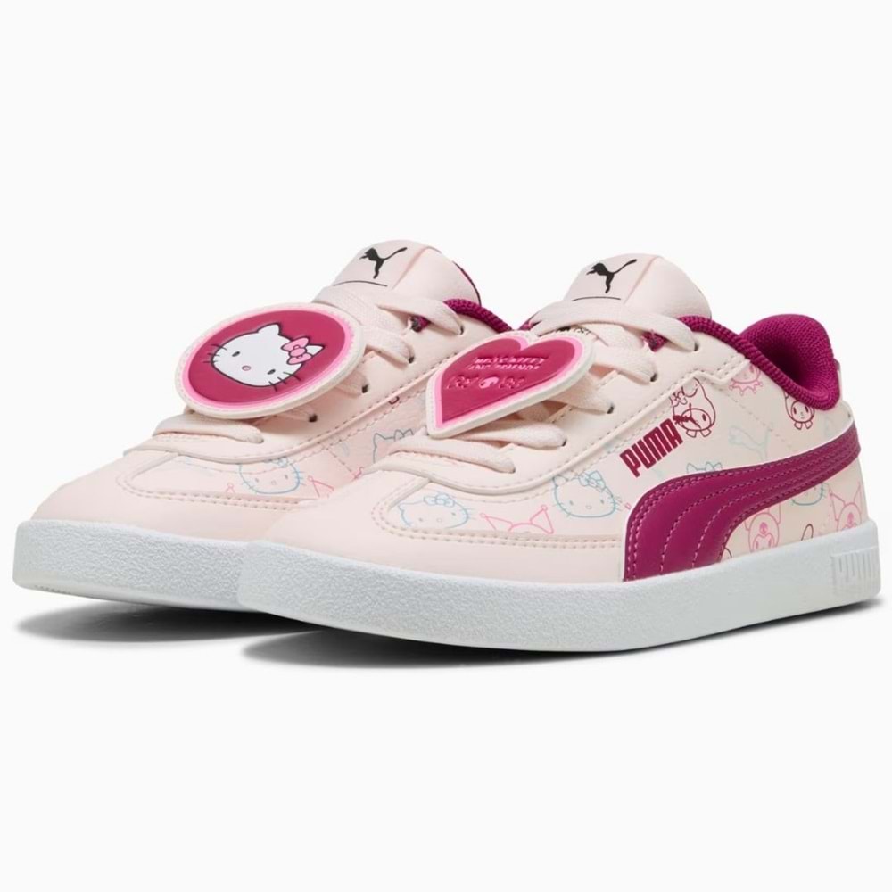 Puma Club II Era Hello Kitty 2 PS 403412-01 Ortopedik Çocuk Spor Ayakkabı