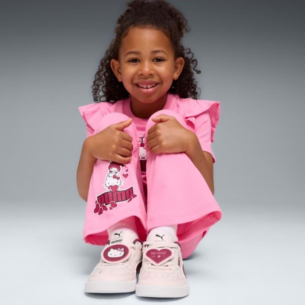 Puma Club II Era Hello Kitty 2 PS 403412-01 Ortopedik Çocuk Spor Ayakkabı
