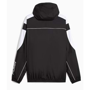 Puma BMW MMS MT7+ Wındbreaker 633172-01 Kapüşonlu Yağmurluk Eşofman Üstü Erkek Ceket