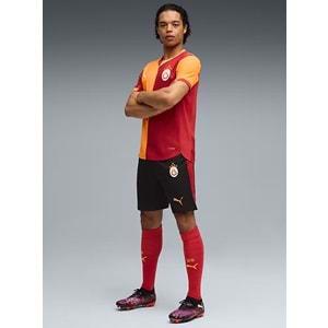 Galatasaray S.k. Shorts 25/26 İç Saha Parçalı Siyah Şort Erkek Futbol Şortu