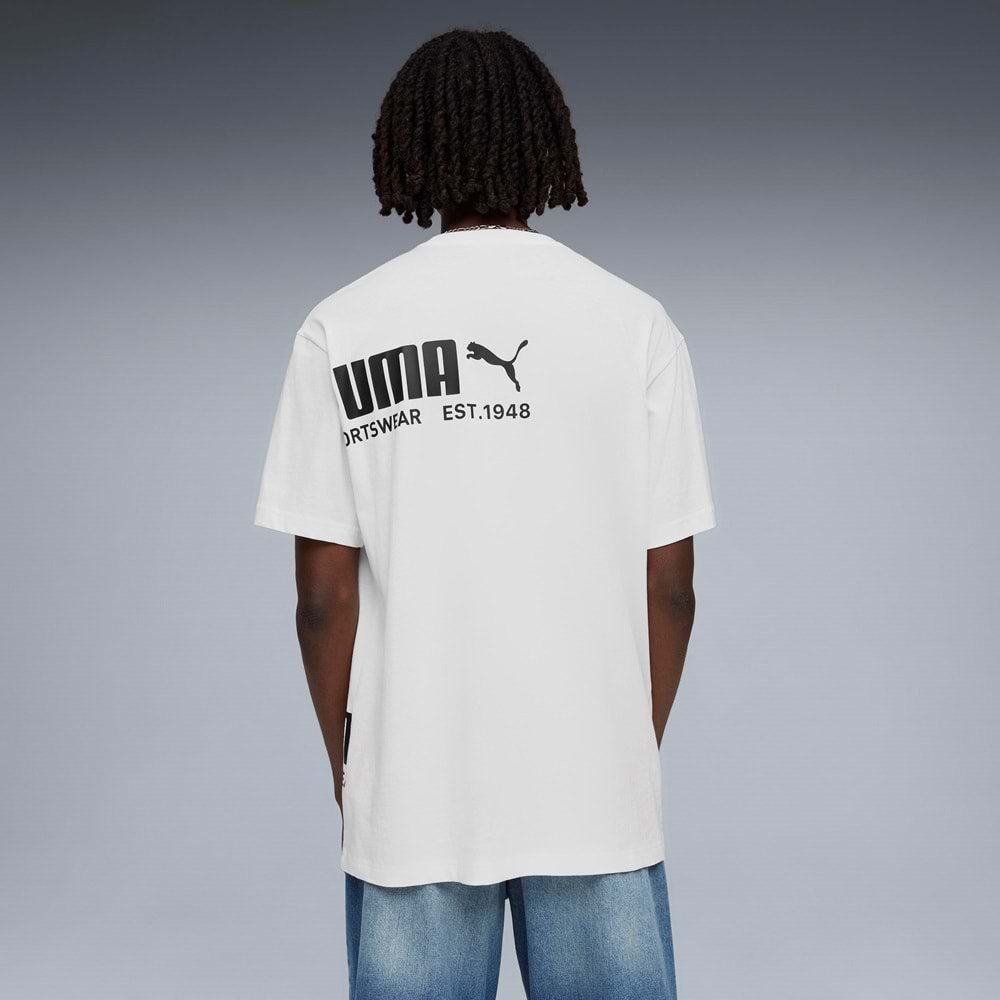 Puma Sport Graphic Tee 692169-02 Tişört Erkek T-Shirt