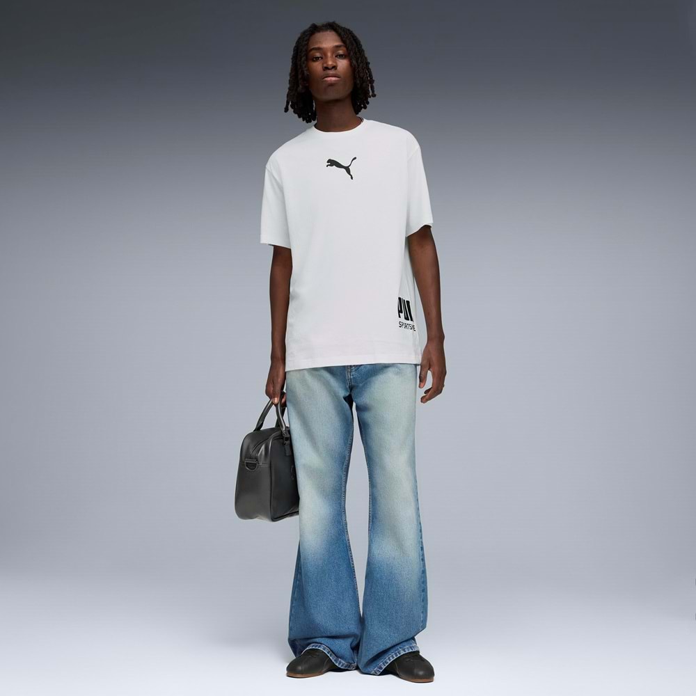 Puma Sport Graphic Tee 692169-02 Tişört Erkek T-Shirt