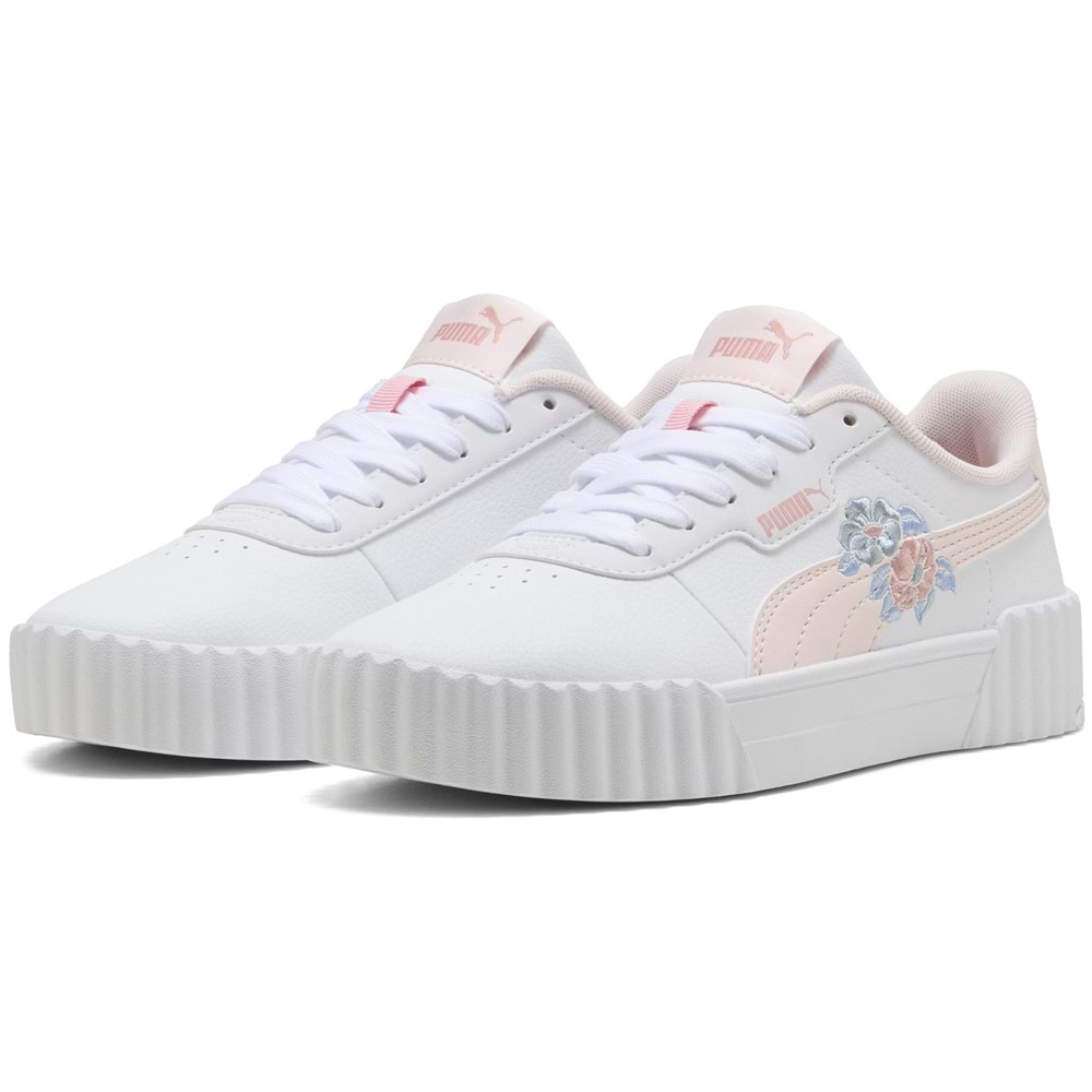 Puma Carina 3.0 Floral Jr 405624-01 Sneaker Unisex Spor Ayakkabı