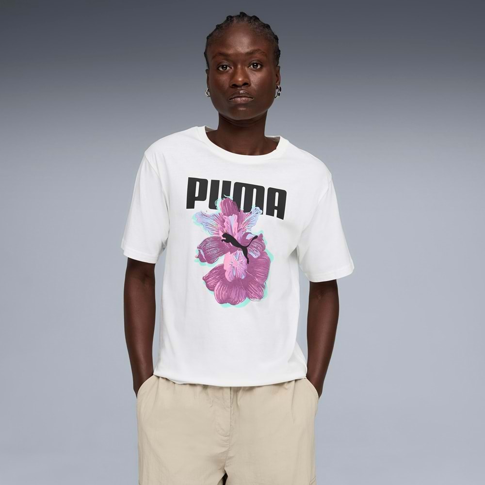 Puma 691908-02 Graphics Relaxed Tee Better Tişört T-Shirt Kadın Tişört
