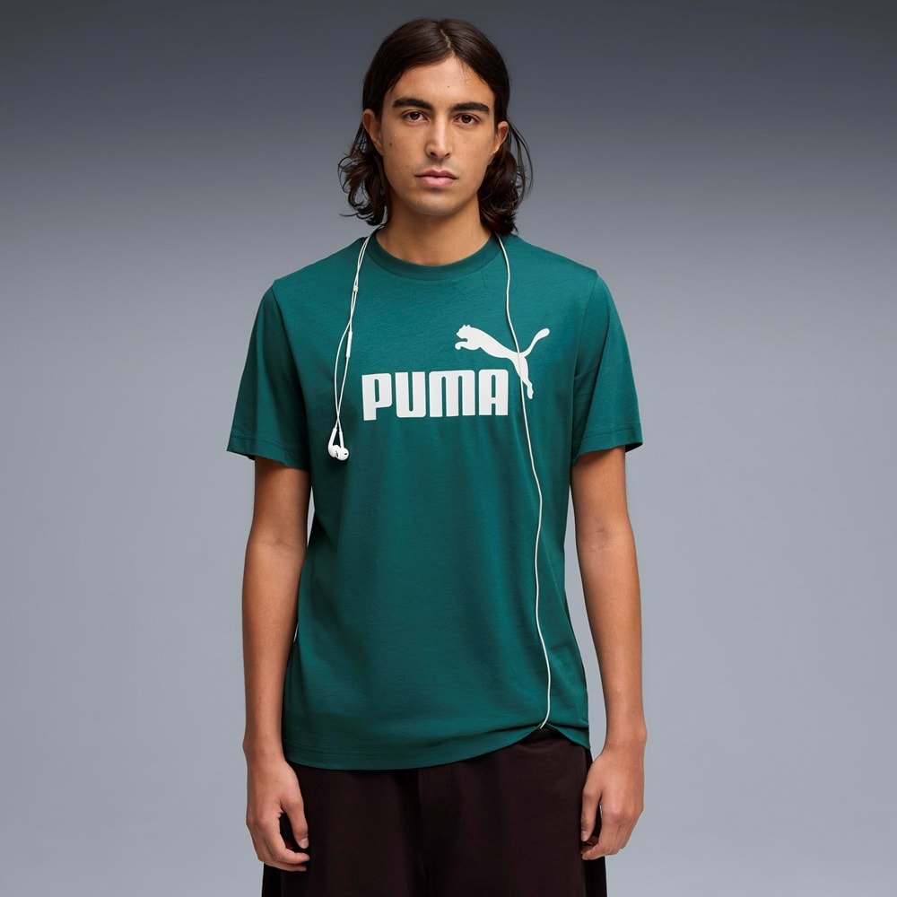 Puma ESS No.1 Logo Tee 682533-41 Tişört Erkek T-Shirt