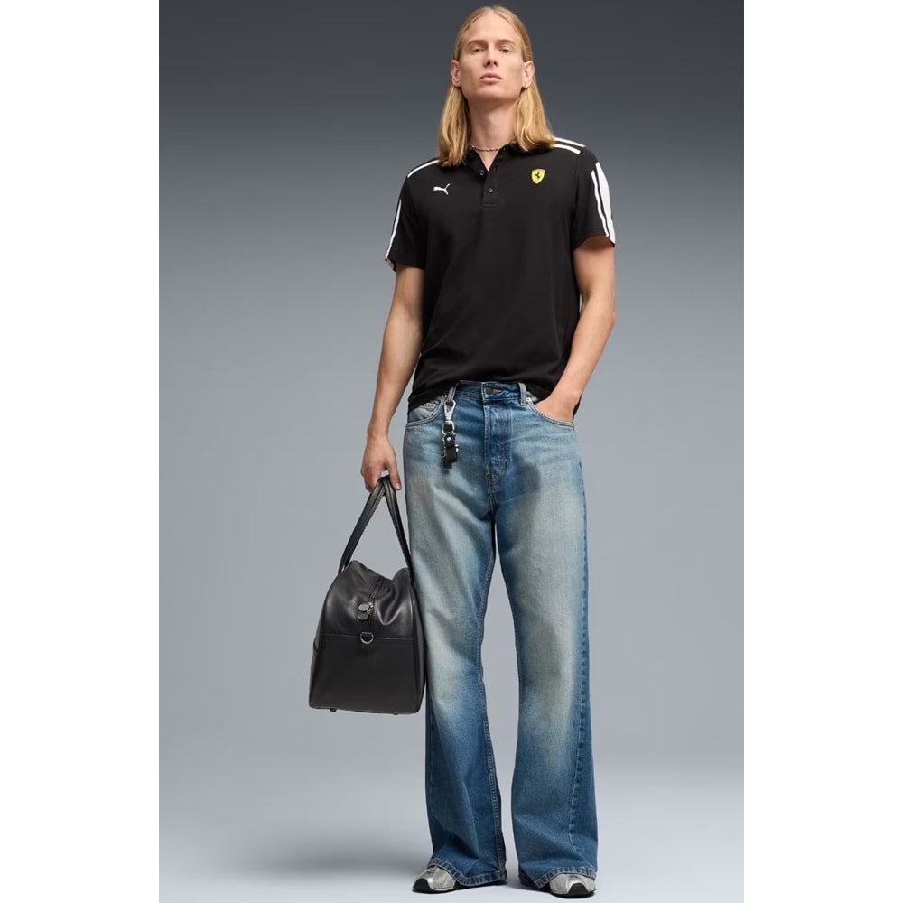 Puma Ferrari MT7 Polo 635831-01 Tişört Erkek T-Shirt