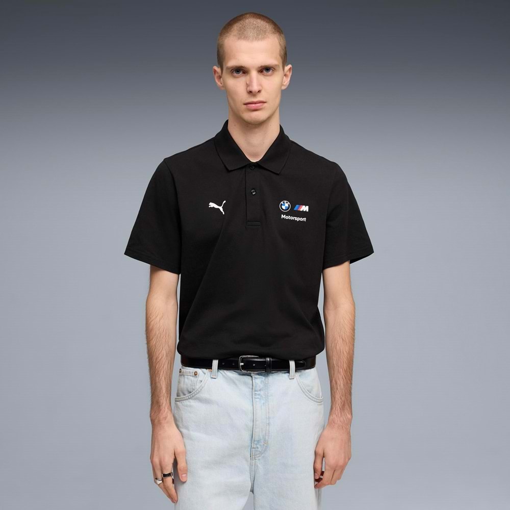 Puma 634900-01 BMW MMS Ess Polo Yaka Tişört Erkek T-Shirt