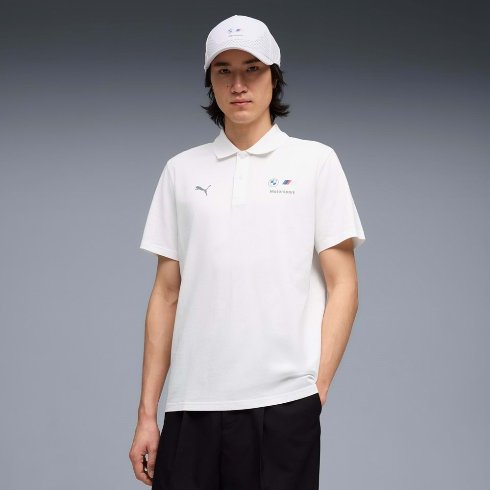 Puma 634900-02 BMW MMS Ess Polo Yaka Tişört Erkek T-Shirt