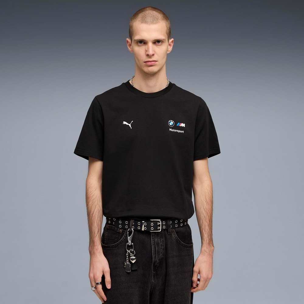 Puma 634897-01 BMW MMS Ess Logo Tee Tişört Erkek T-Shirt