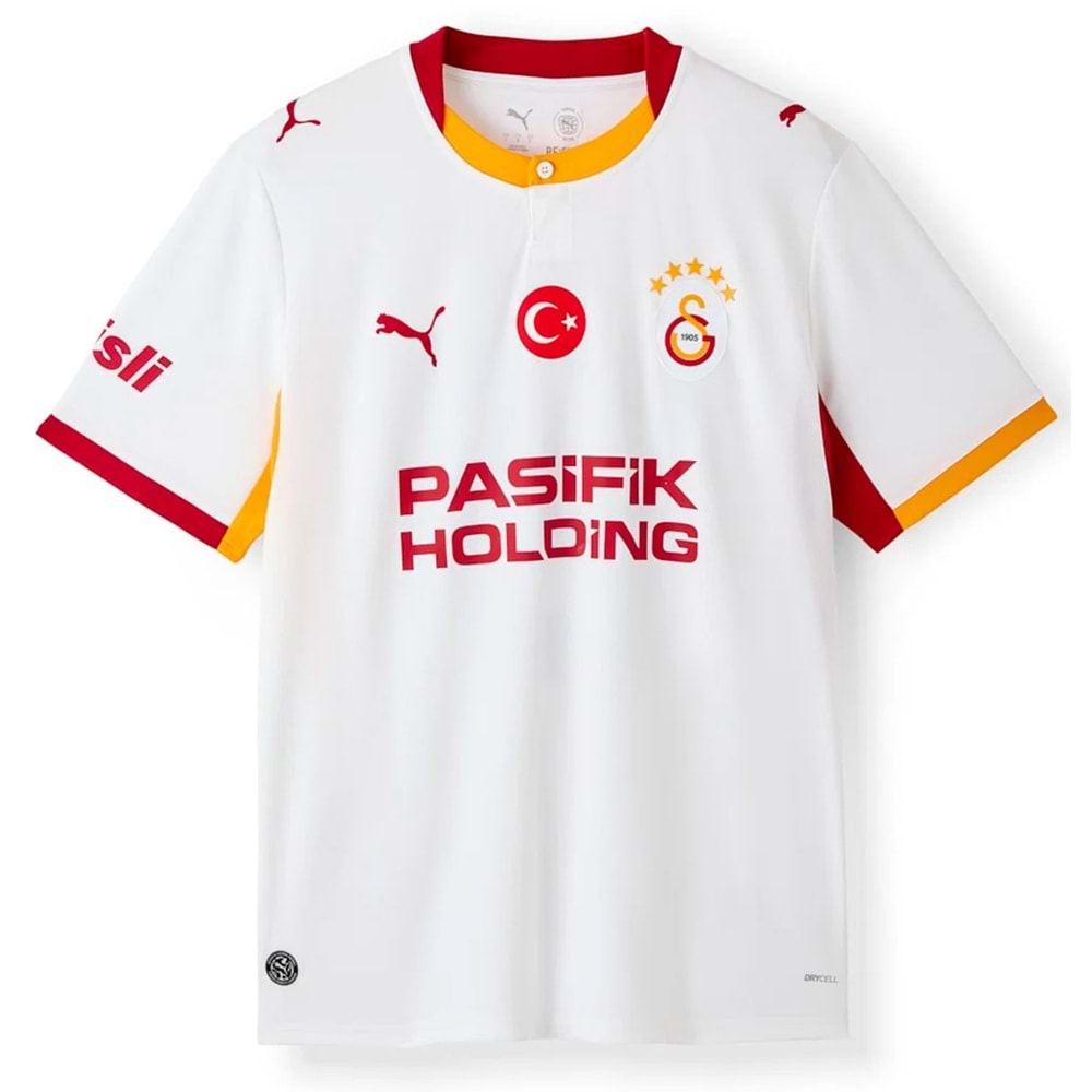 Galatasaray S.K. Beyaz Forma 26/27 Alternatif Forma 5 Yıldızlı Çocuk Forma