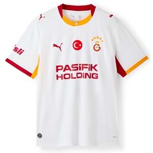 Galatasaray S.K. Beyaz Forma 26/27 Alternatif Forma 5 Yıldızlı Çocuk Forma