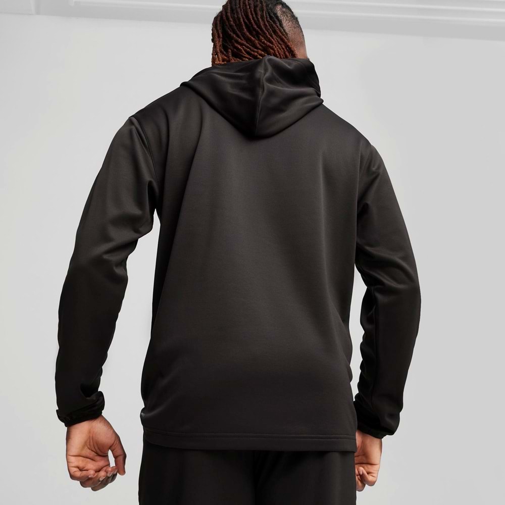 Puma 524935-01 FIT PWR Fleece Hoodie Sweatshirt Erkek Kapüşonlu Sweatshirt