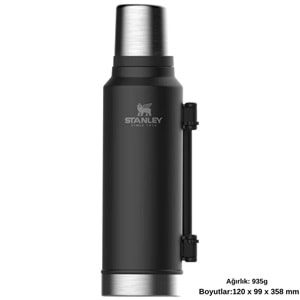 Stanley Legendary Classic Termos 1,4L Matte Black Matara