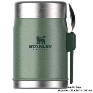 Stanley Classic Legendary Kaşıklı Yemek Termosu 0.4L Termos Kamp Matara