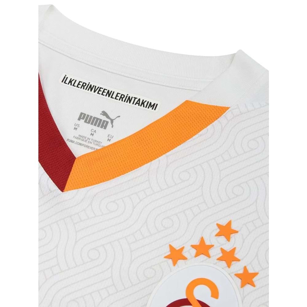 Galatasaray S.K. Beyaz Forma 24/25 Deplasman 5 Yıldızlı Erkek Forma