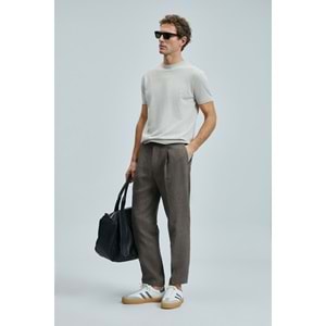 Lufian 111090156 Tıno Erkek Modal Karışımlı T- Shirt Erkek T-Shirt