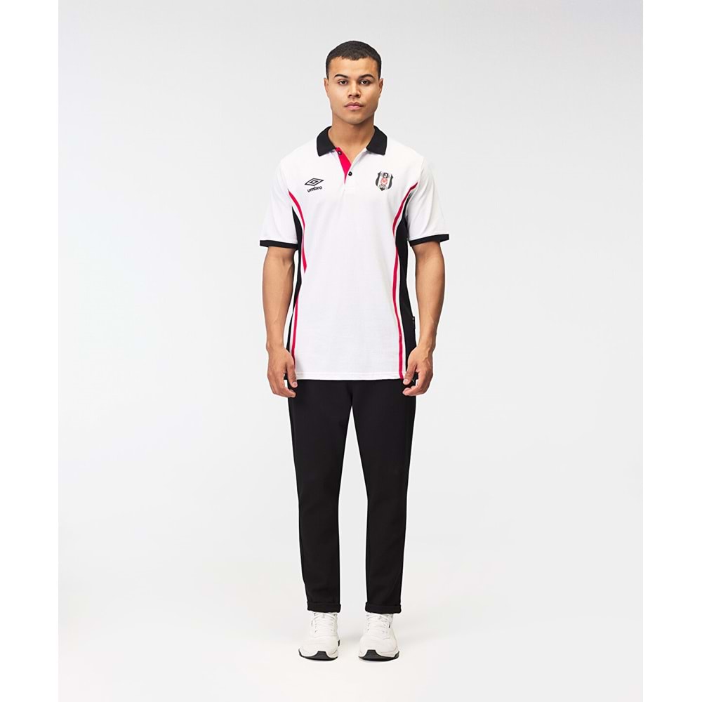 Beşiktaş S.K. Bjk Umbro 25/26 Takım Antrenman Pamuklu Polo Yaka Tişört Forması