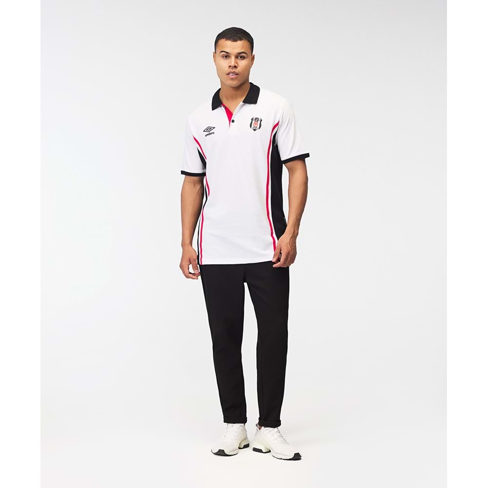 Beşiktaş S.K. Bjk Umbro 25/26 Takım Antrenman Pamuklu Polo Yaka Tişört Forması