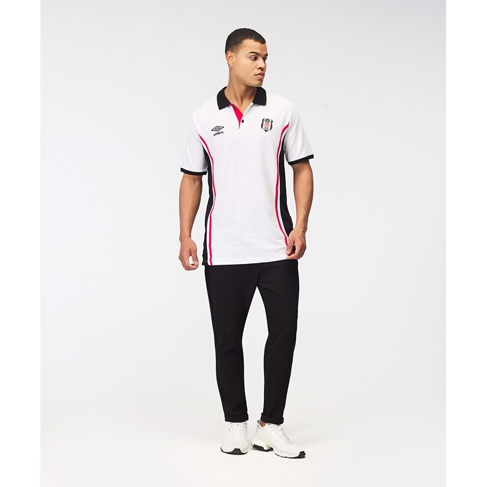 Beşiktaş S.K. Bjk Umbro 25/26 Takım Antrenman Pamuklu Polo Yaka Tişört Forması
