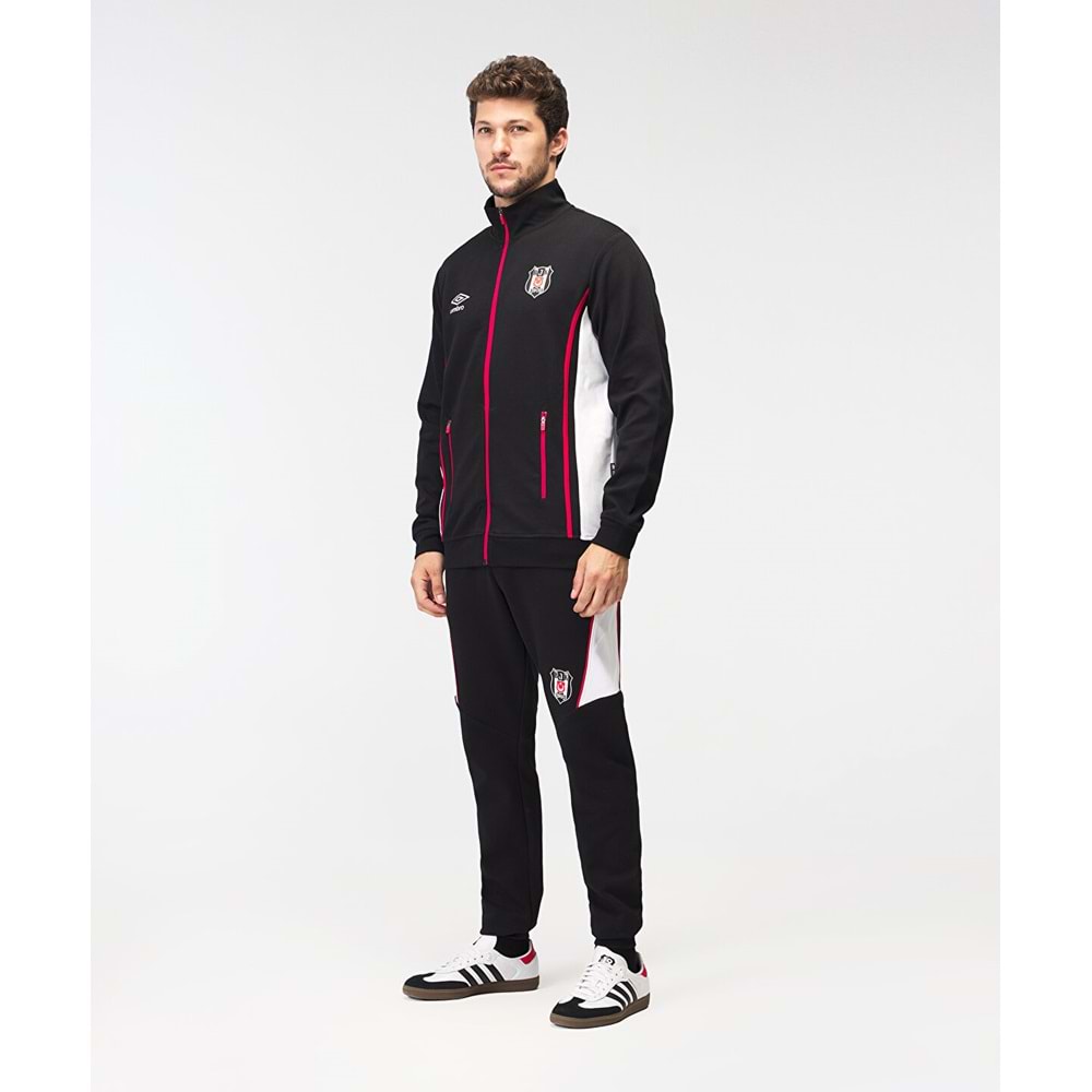 Beşiktaş S.K. Bjk Umbro 25/26 Takım Antrenman Jacket Hooded Sweat Eşofman Üstü Erkek Ceket
