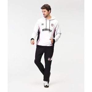 Beşiktaş S.K. Bjk Umbro 25/26 Takım Antrenman Pamuklu Erkek Kapüşonlu Sweatshirt