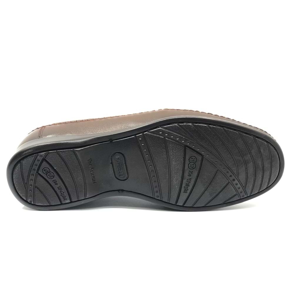 Forelli Manyas Hakiki Deri Ortopedik Comfort Erkek Casual Ayakkabı