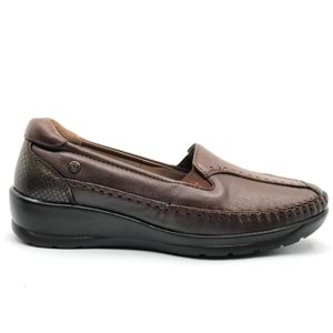 Forelli Lına Hakiki Deri Ortopedik Comfort Kadın Casual Ayakkabı