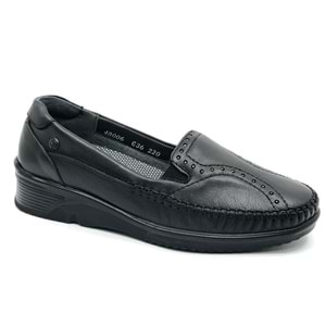 Forelli Erva Hakiki Deri Ortopedik Comfort Kadın Casual Ayakkabı