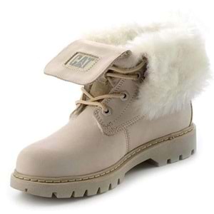 Cat 015Z101184 Utah Fur Kürklü Deri Caterpıllar Kadın Bot