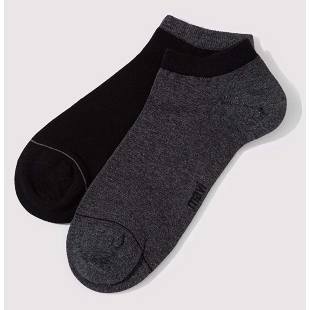 Mavi M090273-159 2 Adet Topuk Çorap Unisex Çorap