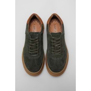 Lufian 112230207 Adam Sneaker Erkek Deri Ayakkabı