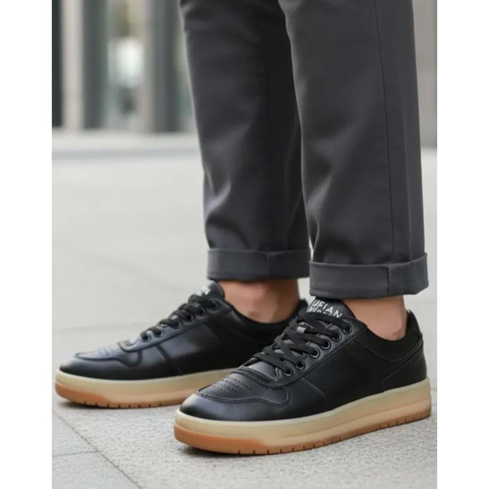 Lufian 111230257 Omar Sneaker Erkek Deri Ayakkabı