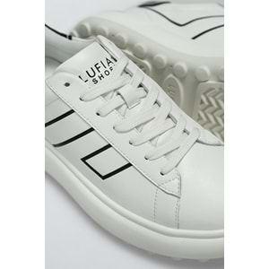Lufian 111230269 Harold Sneaker Erkek Deri Ayakkabı