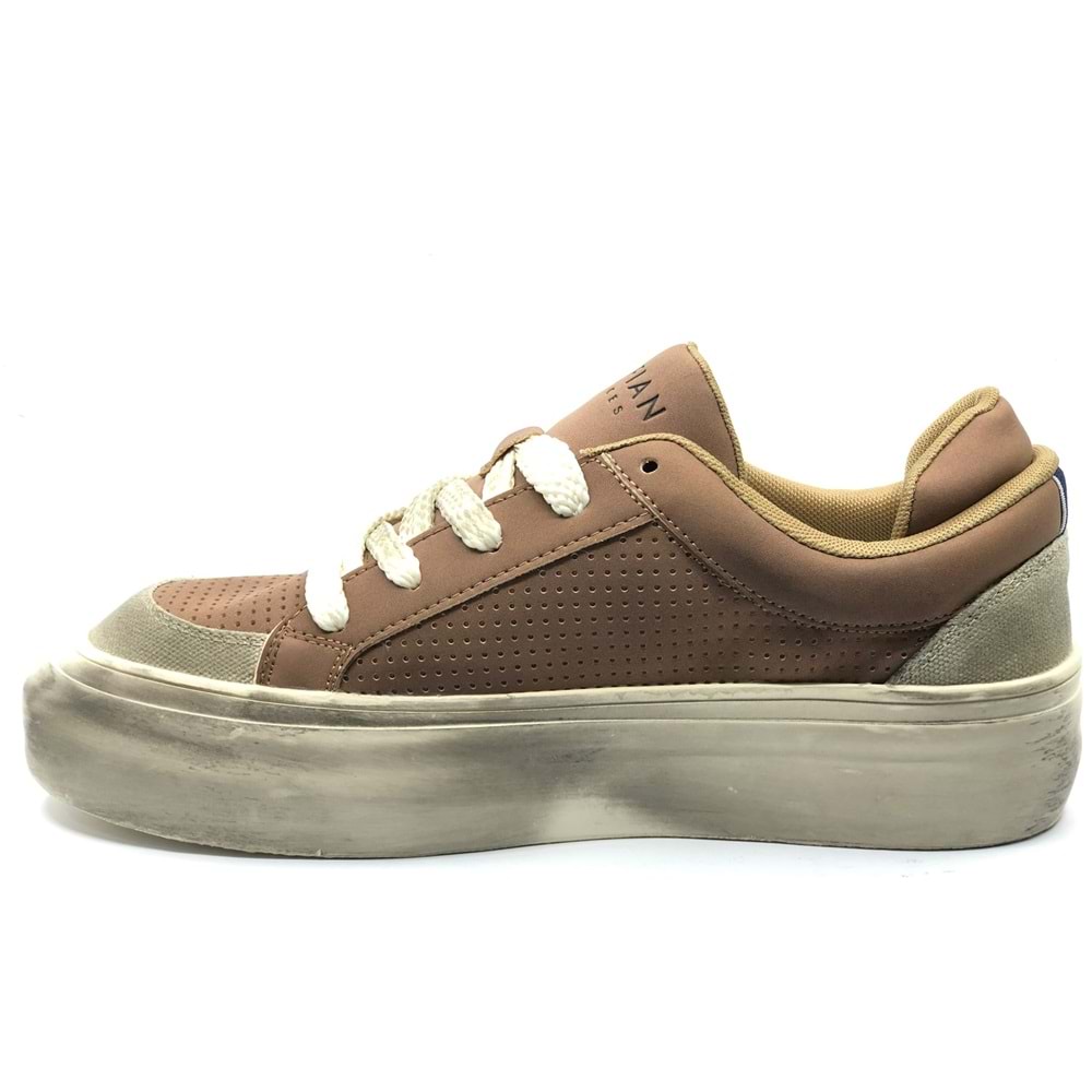 Lufian 111230259 Allan Sneaker Erkek Deri Ayakkabı